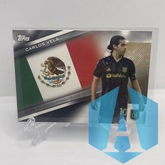 2021 Topps MLS Carlos Vela Flags of Foundation Mexico #FF-5